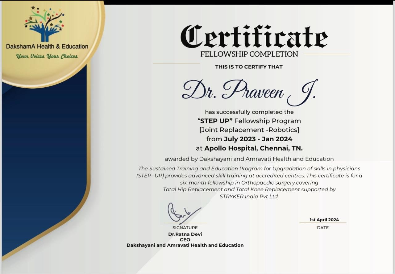 "STEP UP" Fellowship Program